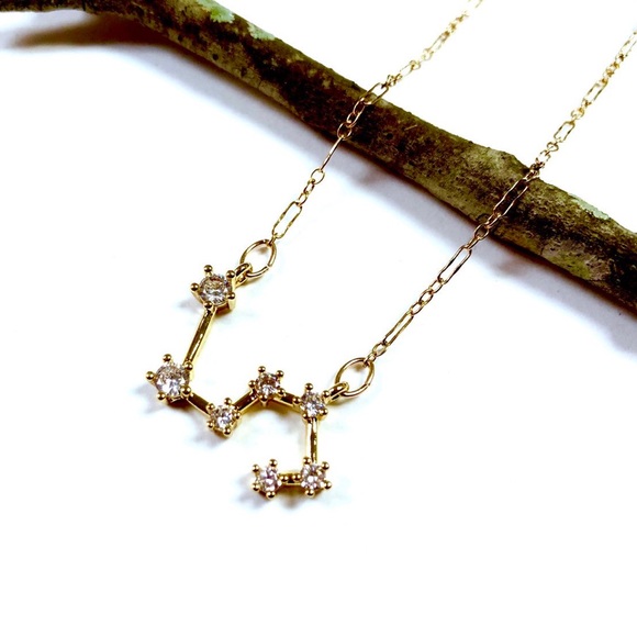 Leo Necklace, Constellation, Zodiac, Astrology - Picture 6 of 11